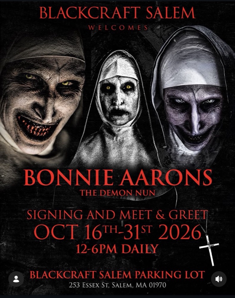 Bonnie Aarons: The Demon Nun Signing & Meet and Greet