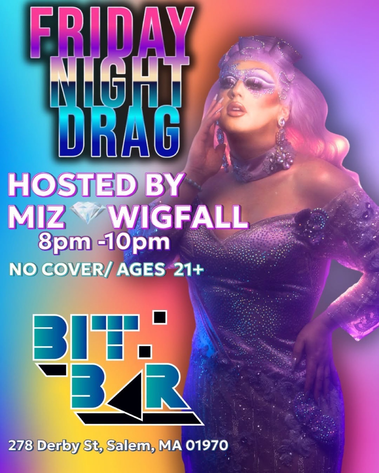 Miz Diamond Wigfall Friday Night Drag