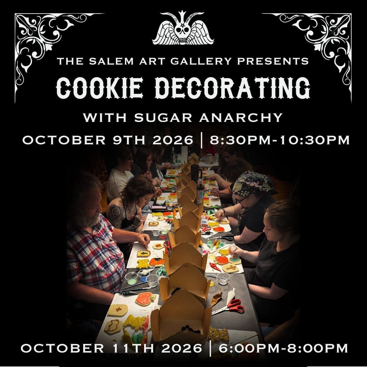 Blacklight Cookie Decorating Class