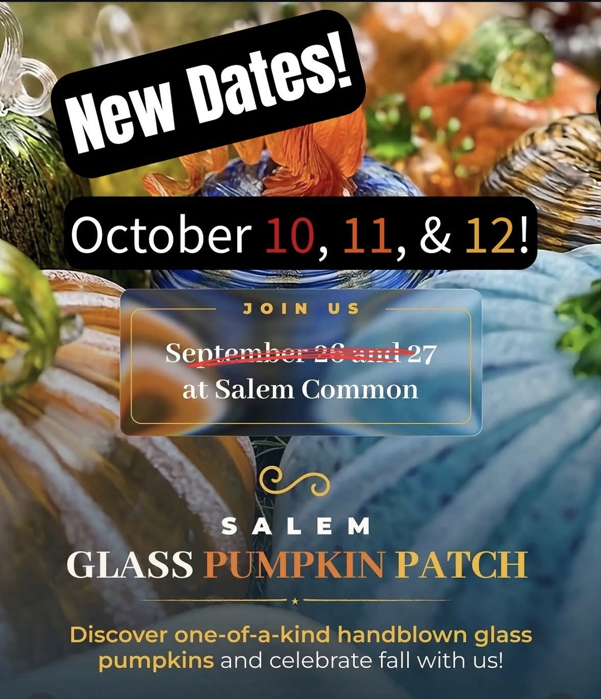 Salem Glass Pumpkin Patch